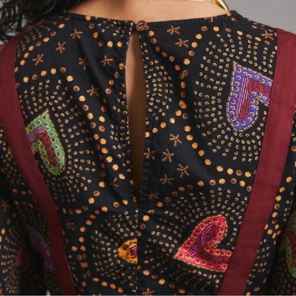 - Anthropologie NWT cotton Jumpsuit - Picture 8 of 10